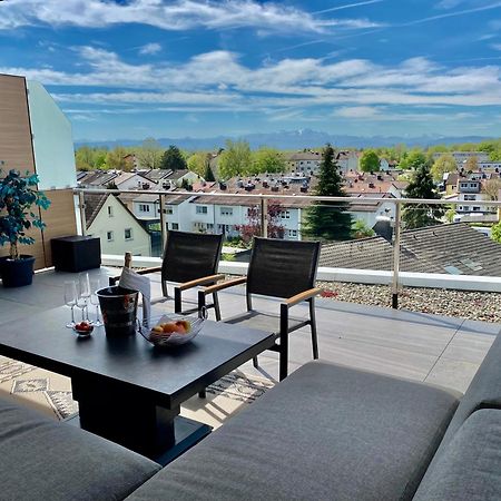 Penthouse Apartment Mit Alpenblick Friedrichshafen Exteriér fotografie