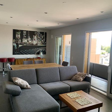 Penthouse Apartment Mit Alpenblick Friedrichshafen Exteriér fotografie