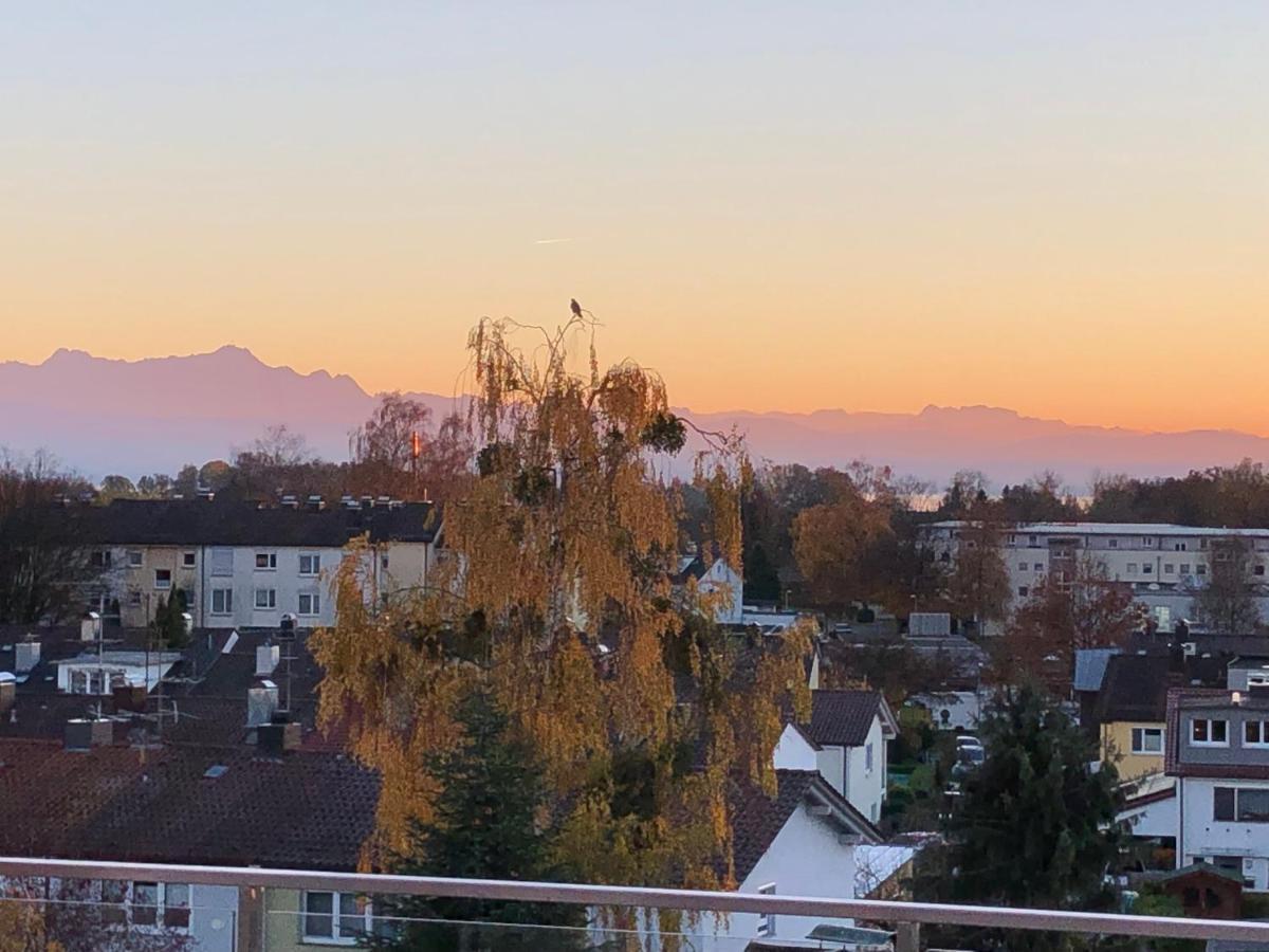 Penthouse Apartment Mit Alpenblick Friedrichshafen Exteriér fotografie