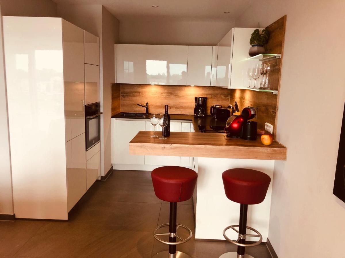 Penthouse Apartment Mit Alpenblick Friedrichshafen Exteriér fotografie